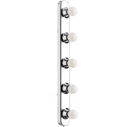 ONLI - Seinavalgusti HOLLYWOOD 5xE14/6W/230V läikiv kroom