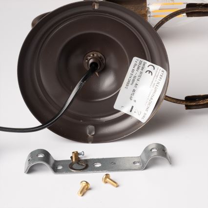 ONLI - Seinavalgusti TERESA 1xE14/6W/230V pronks