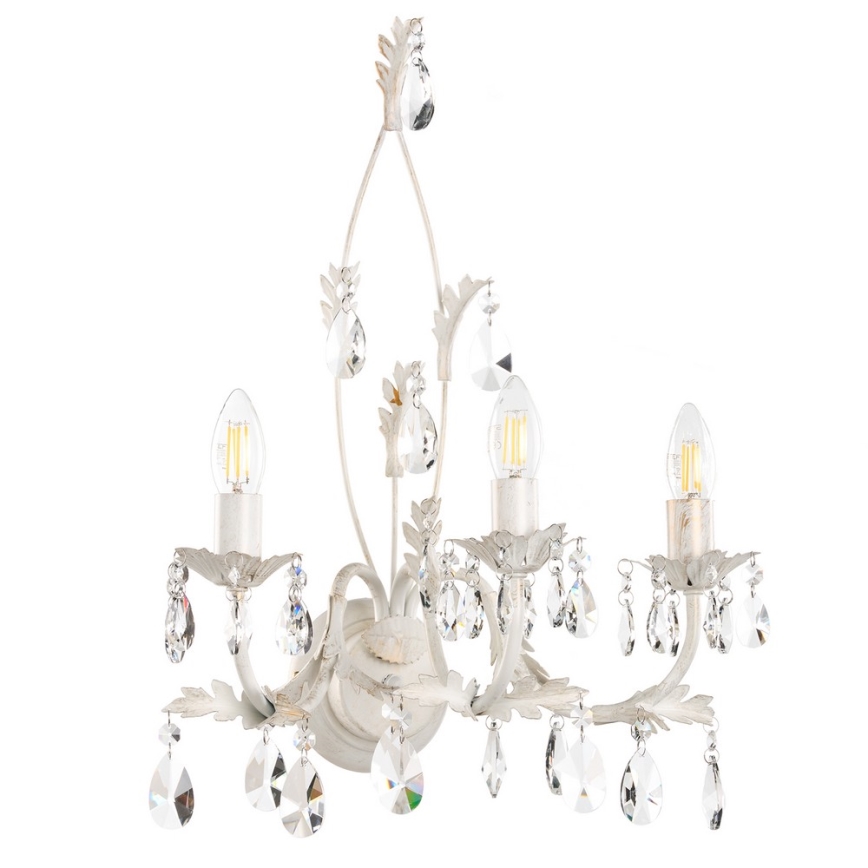 ONLI - Seinavalgusti TERESA 3xE14/6W/230V valge