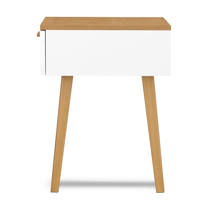 Öökapp FRISK 60x48 cm naturaalne tamm/valge