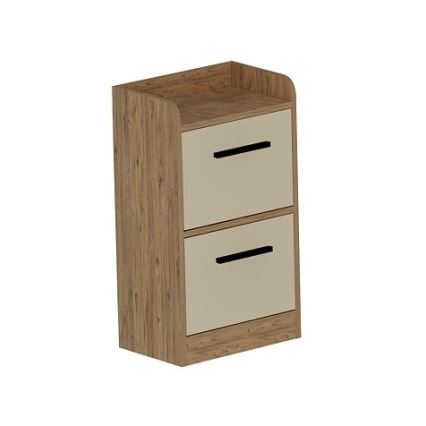 Öökapp LUSES 79,4x45 cm mänd atlantic/beež