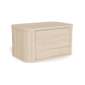 Öökapp MADERA 46x30 cm valge tamm