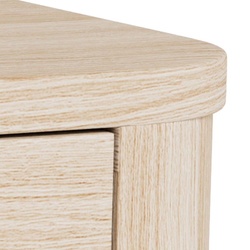 Öökapp MADERA 46x30 cm valge tamm