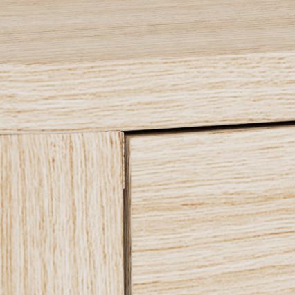 Öökapp MADERA 46x30 cm valge tamm