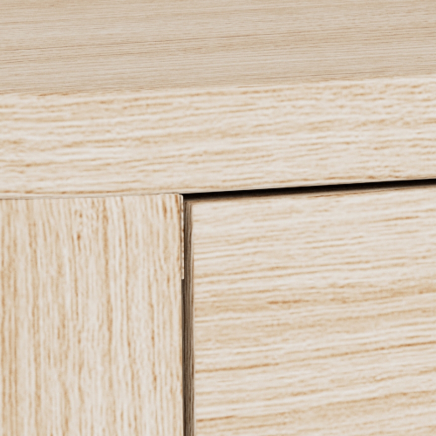 Öökapp MADERA 46x30 cm valge tamm