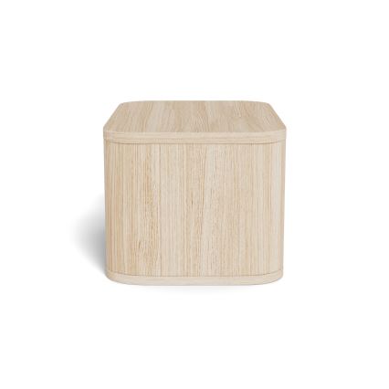 Öökapp MADERA 46x30 cm valge tamm