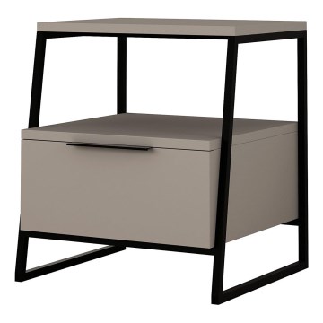 Öökapp ORI must/taupe