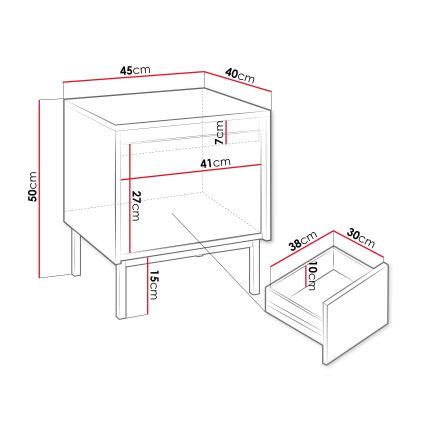 Öökapp OZMI 50x45 cm valge