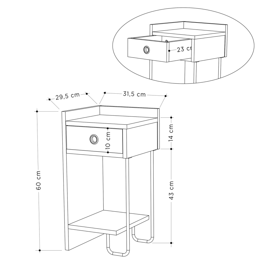 Öökapp SONY taupe