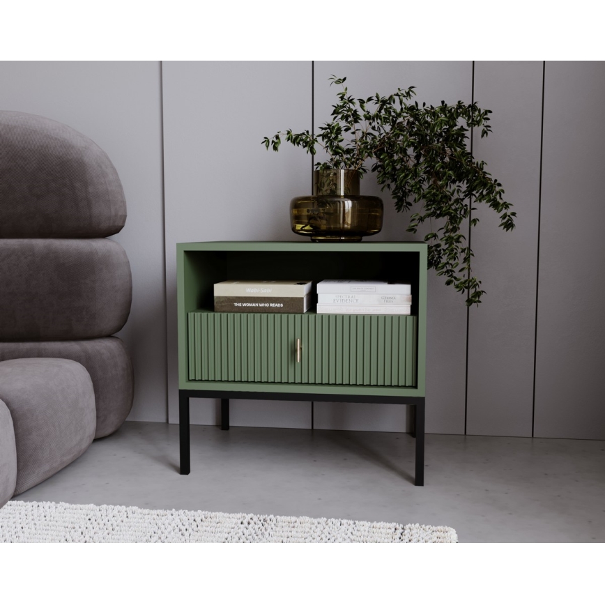 Öökapp SUE roheline/must