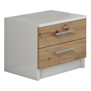 Öökapp TOD valge/tamm artisan