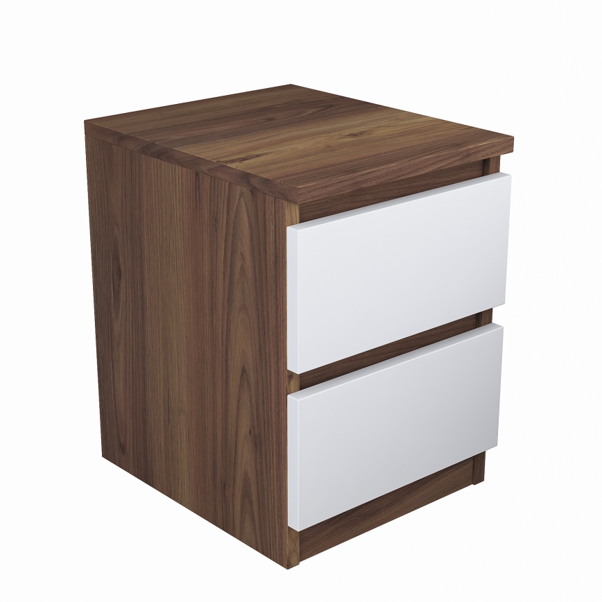 Öökapp WALNUT 46,8x35 cm pruun/valge