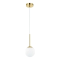 Open Design OR80087 - Vannitoa rippvalgusti BAO 1xG9/8W/230V IP44 kuldne