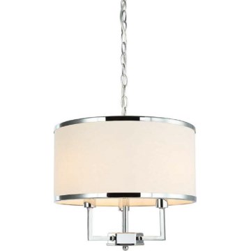 Open Design OR80209 - CASA ripplühter ketiga 3xE14/12W/230V kreemjas/läikiv kroom