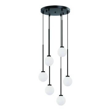 Open Design OR80636 - Kaabliga riputatud lühter OTA 6xG9/8W/230V must