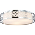Open Design OR81008 - Laelamp CAVALLI 3xE27/15W/230V, läbimõõt 52 cm, läikiv kroom