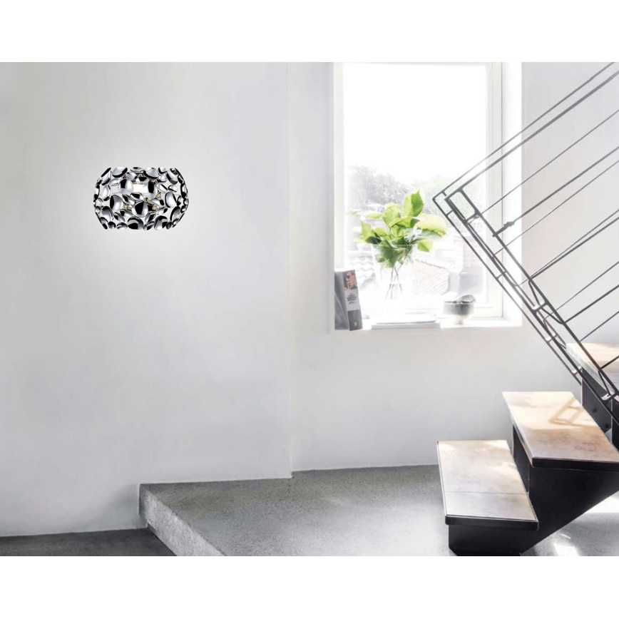 Open Design OR81473 - Seinavalgusti CARERA 1xG9/7W/230V läikiv kroom