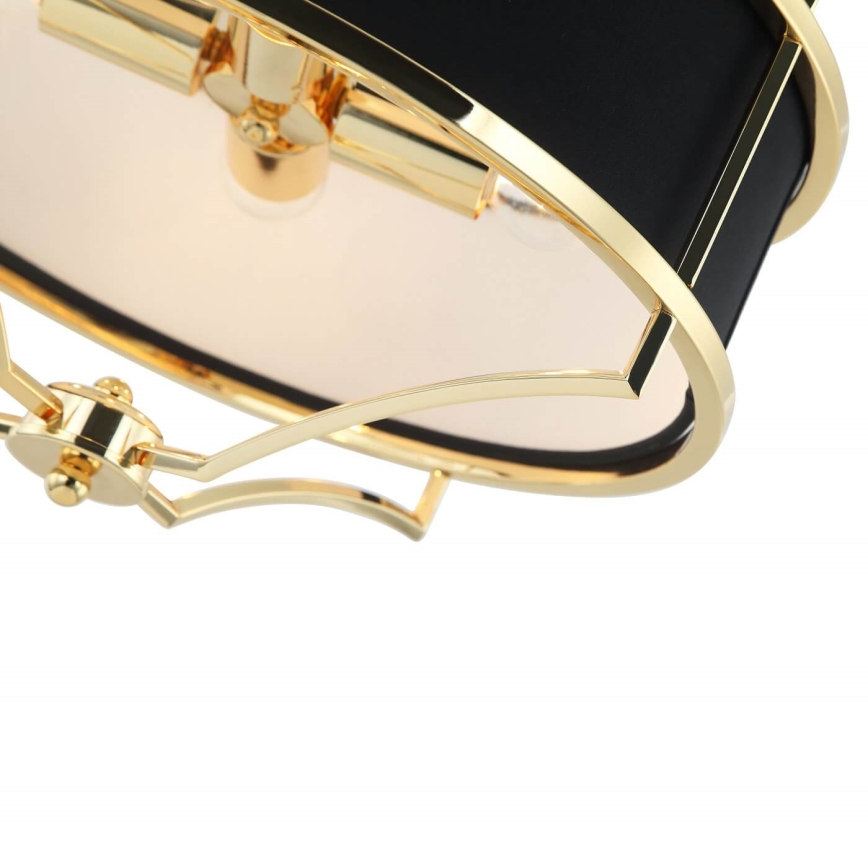 Open Design OR84153 - STESSO rippvalgusti varrega 4xE27/15W/230V, läbimõõt 42 cm, kuldne/must