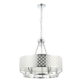 Open Design OR84375 - Rippvalgusti ketiga VERNO 6xE14/12W/230V läbimõõt 55 cm läikiv kroom