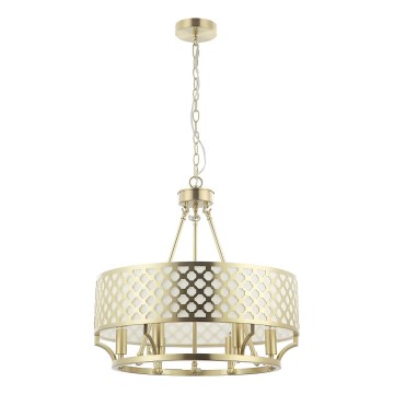 Open Design OR84382 - Ripplühter ketiga VERNO 6xE14/12W/230V, läbimõõt 55 cm, messing