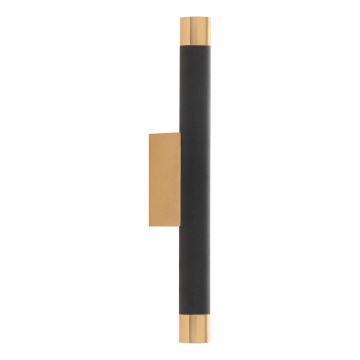 Open Design OR84573 - Seinavalgusti Q 2xG9/3,5W/230V must/kuldne