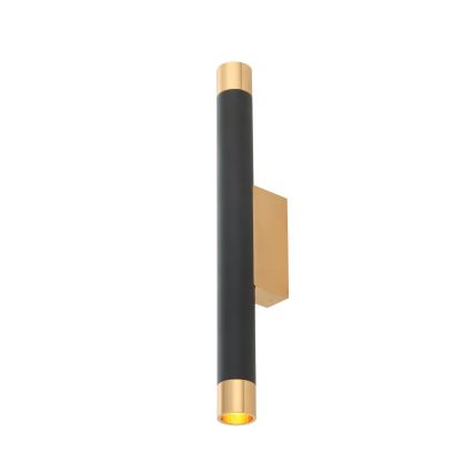 Open Design OR84573 - Seinavalgusti Q 2xG9/3,5W/230V must/kuldne