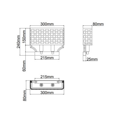 Open Design OR84597 - Seinavalgusti VERNO 2xE14/12W/230V läikiv kroom