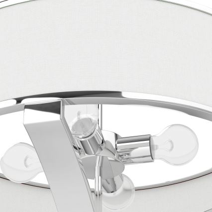 Open Design OR84801 - Varrega lühter GERDO 4xE27/12W/230V läikiv kroom/valge