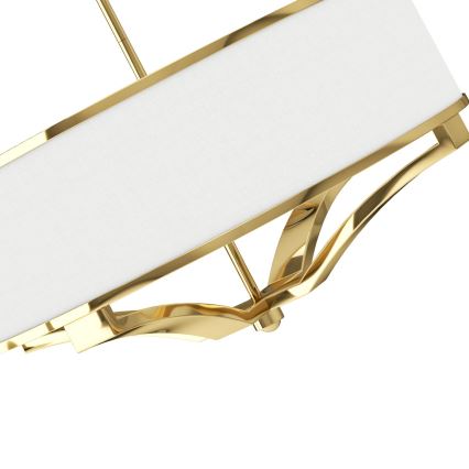 Open Design OR84825 - Lühter GERDO pulgal 4xE27/12W/230V kuldne/valge