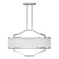 Open Design OR84849 - Laelamp varrega GERDO OVALE 6xE14/12W/230V läikiv kroom/valge
