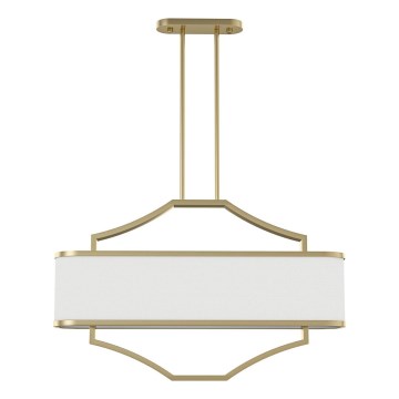 Open Design OR84856 - Kroonlühter varrega GERDO OVALE 6xE14/12W/230V messing/valge