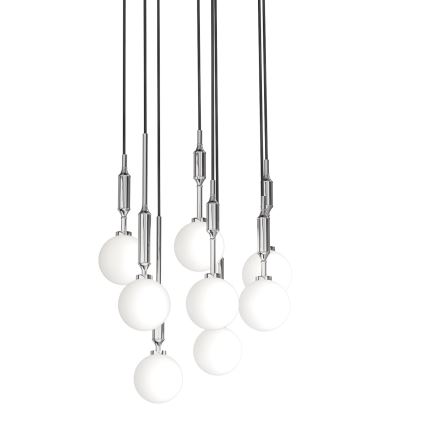 Open Design OR85327 - Ripplühter kaabliga ERO 8xG9/8W/230V läikiv kroom