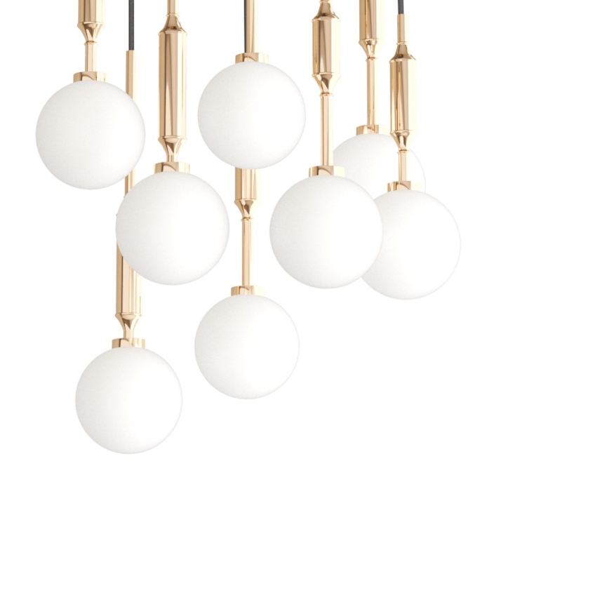 Open Design OR85334 - ERO ripplühter kaablil, 8xG9/8W/230V, kuldne