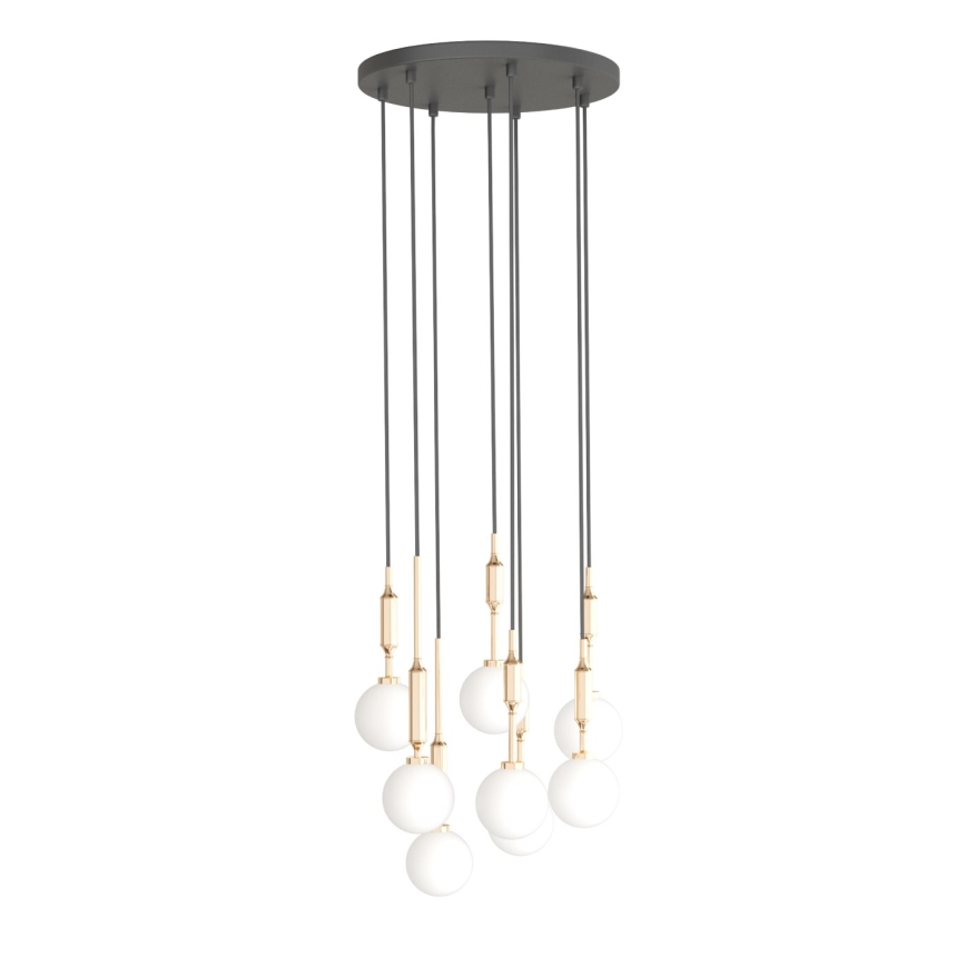 Open Design OR85334 - ERO ripplühter kaablil, 8xG9/8W/230V, kuldne