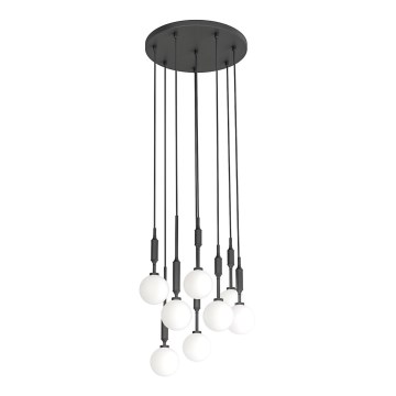 Open Design OR85341 - Kaabliga rippuv lühter ERO 8xG9/8W/230V must