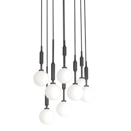Open Design OR85341 - Kaabliga rippuv lühter ERO 8xG9/8W/230V must