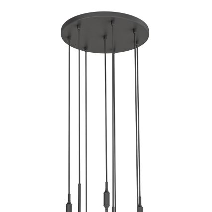 Open Design OR85341 - Kaabliga rippuv lühter ERO 8xG9/8W/230V must