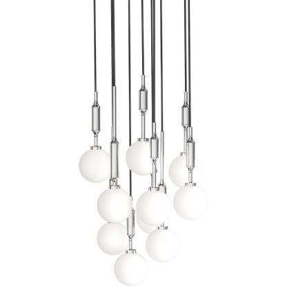Open Design OR85358 - Rippvalgusti kaabliga ERO 10xG9/8W/230V läikiv kroom