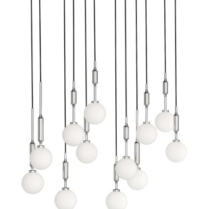 Open Design OR85440 - Kaablil rippuv lühter ERO 12xG9/8W/230V läikiv kroom