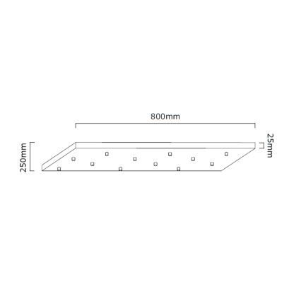 Open Design OR85457 - Kaablil riputatav lühter ERO 12xG9/8W/230V kuldne