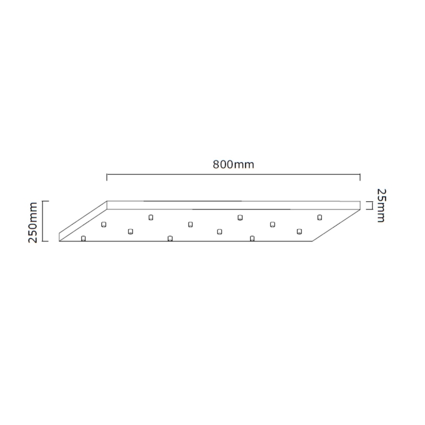 Open Design OR85457 - Kaablil riputatav lühter ERO 12xG9/8W/230V kuldne