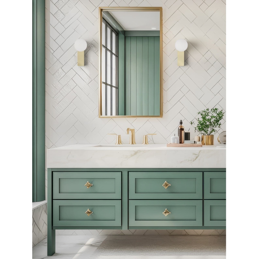 Open Design OR85532 - Vannitoa seinavalgusti BOLETTA 1xG9/8W/230V IP44 messing