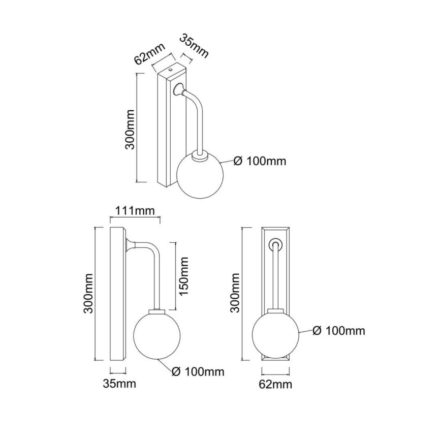 Open Design OR85594 - Vannitoa seinavalgusti ERO 1xG9/9W/230V IP44 läikiv kroom