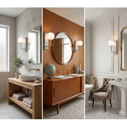 Open Design OR85594 - Vannitoa seinavalgusti ERO 1xG9/9W/230V IP44 läikiv kroom