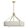 Open Design OR85662 - Varraslühter DORETTO 6xE27/15W/230V, läbimõõt 70 cm, kuldne/valge
