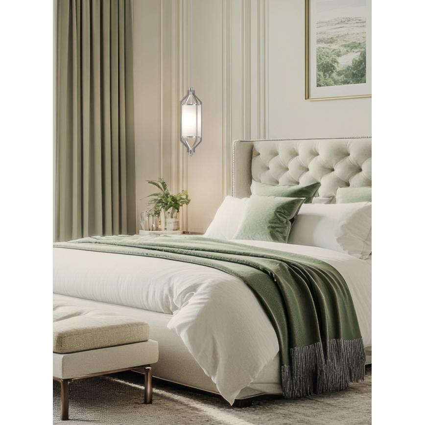 Open Design OR85853 - Ripplühter varrega ZUNDO 1xE27/15W/230V mattkroom/valge