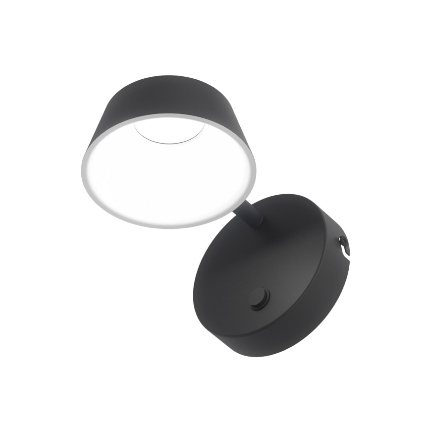 Open Design OR86522 - LED seinalamp TIMO LED/6W/230V 3000/4500/6500K must