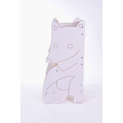Õppetorn FOX valge/vaher