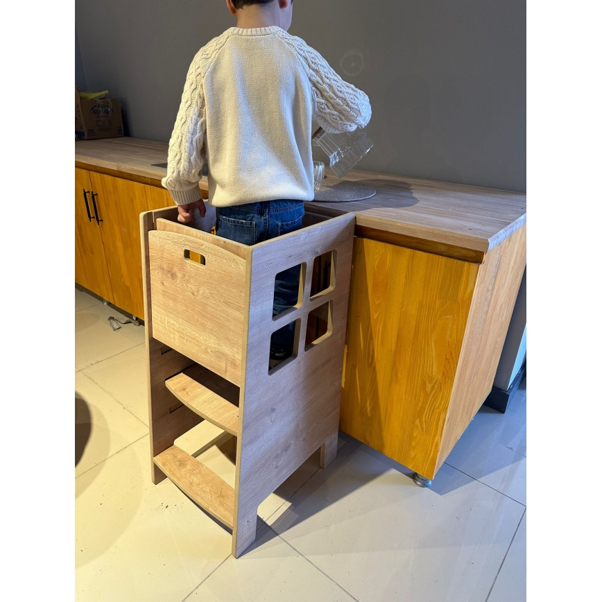 Õppetorn KULE 90x50 cm pruun