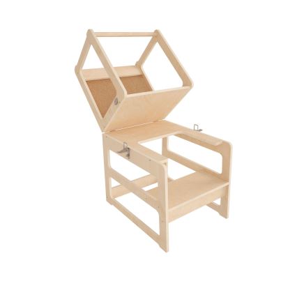 Õppetorn tahvliga DRAW 90x58,4 cm